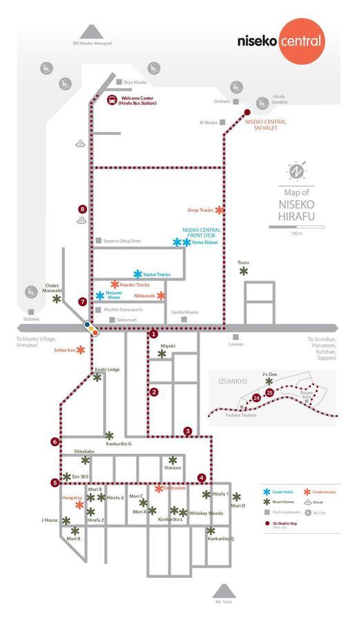 Niseko Central - Youtei Tracks Kutchan Ngoại thất bức ảnh